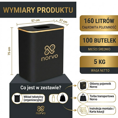Norvo: Pojemnik na butelki